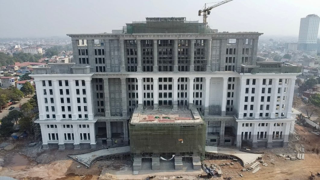 Dự án Sơn khối văn phòng tỉnh Thái Nguyên & Thành phố Phủ Yên