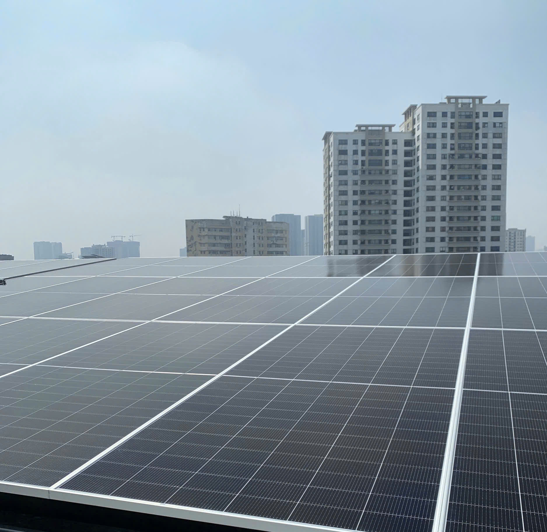 Dự án Điện mặt trời 200KW tại Trường mầm non Thành Đông